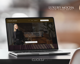 Luxury Mocha Wix Web Template