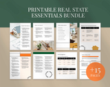 65 Page Real Estate Essentials Bundle Canva Template