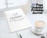 90 Page Undated Bullet Journal Printable Bundle