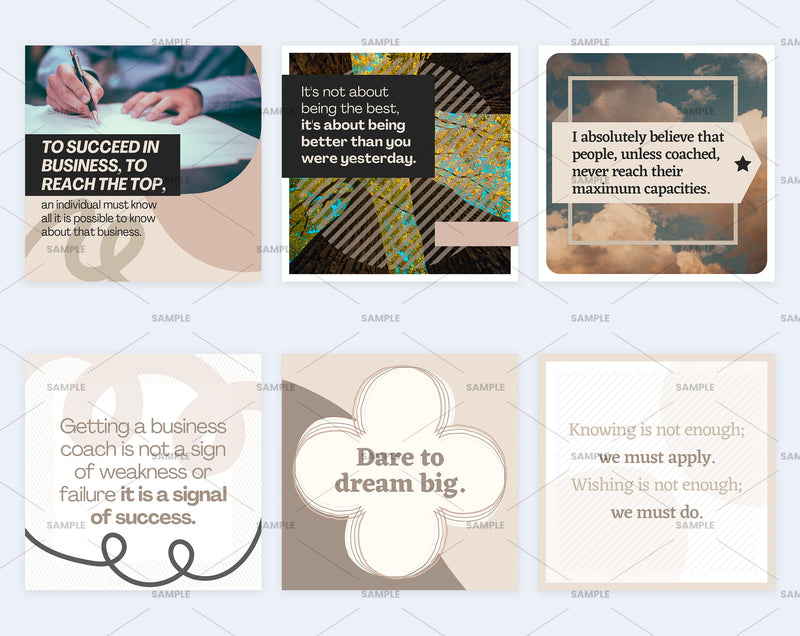 75 Viral Quotes Canva Template